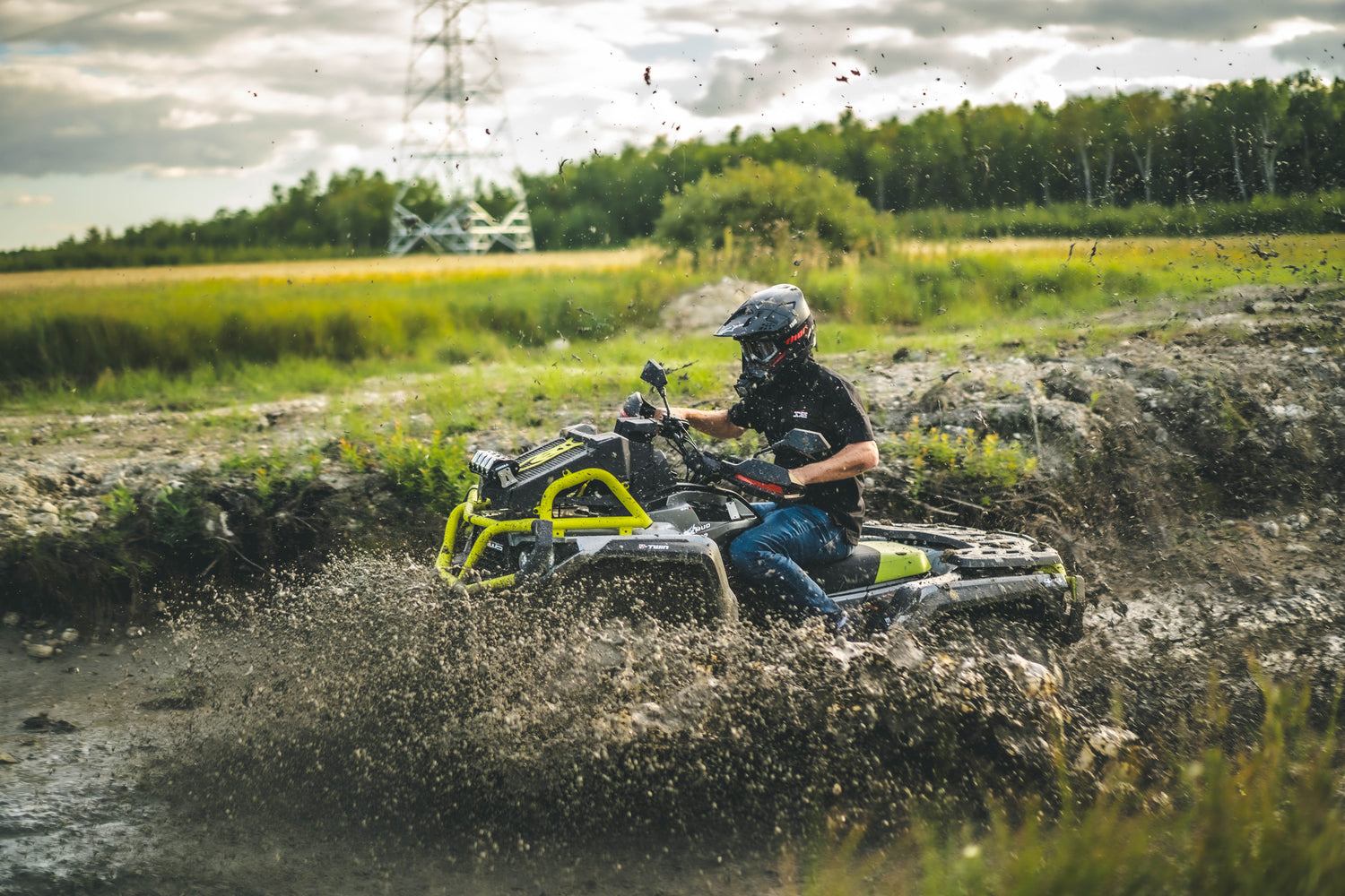 Aodes Canada pathcross 1000 Mud Pro banner image action